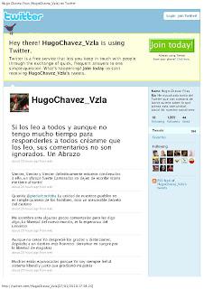 Twitter Chávez