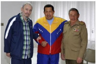 Chávez y los Castro