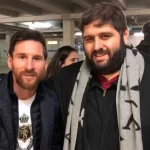 Edmundo Kabchi y Leo Messi