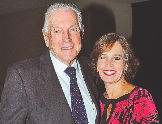 Pedro Trebbau father and his daughter, Gabriela Trebbau López