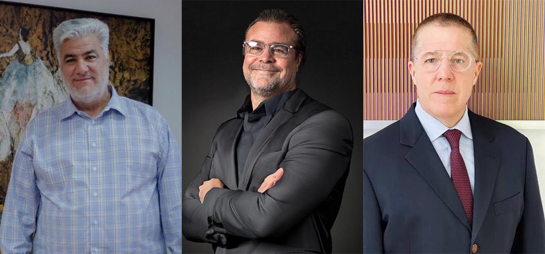 Roberto Añez, David Brillembourg Capriles y Juan Ramirez