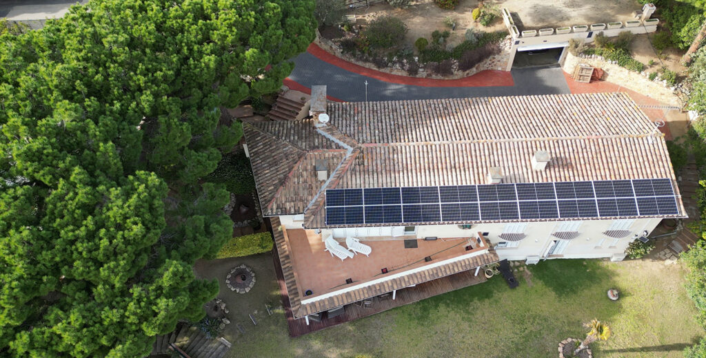 Imagen tomada por los Mossos d'Esquadra durante el allanamiento a la casa de Jorge Castro en 2023